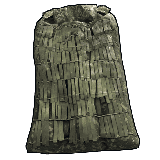 forest camo bag rust