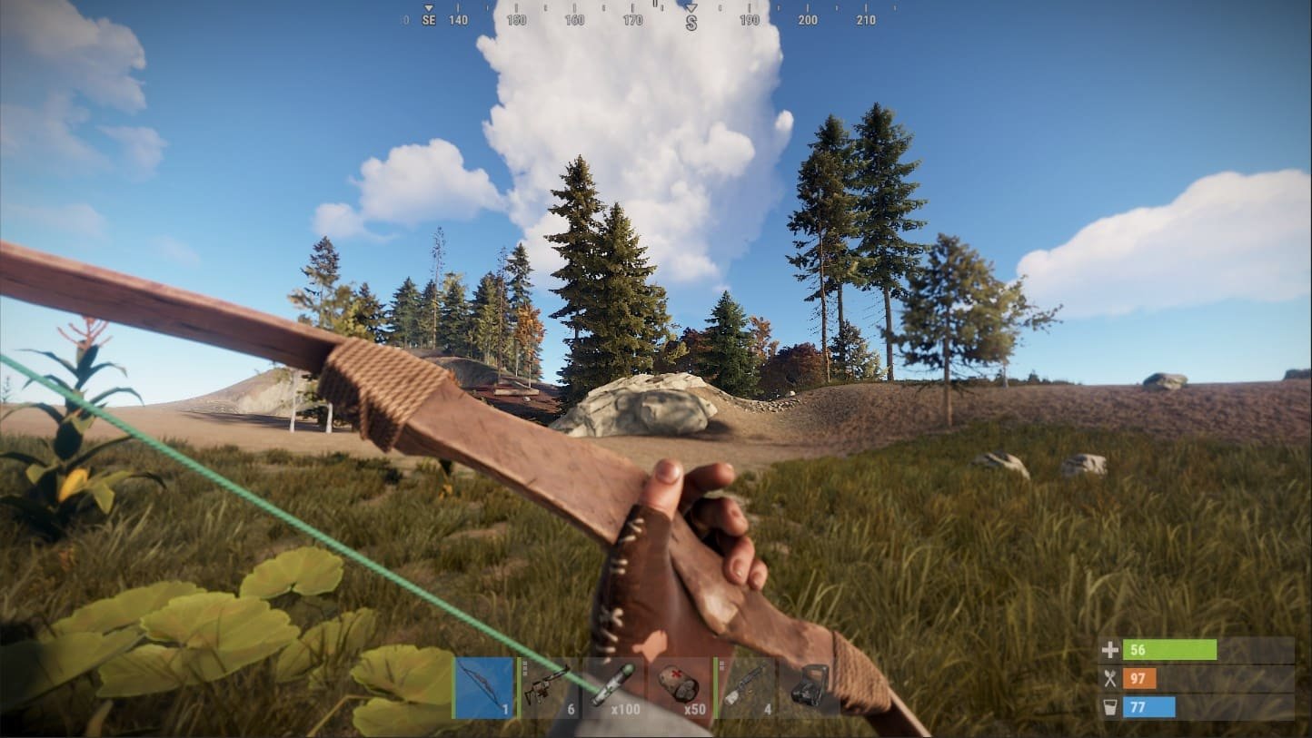 rust bow