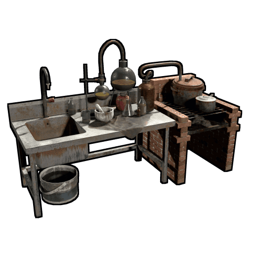 mixing table rust