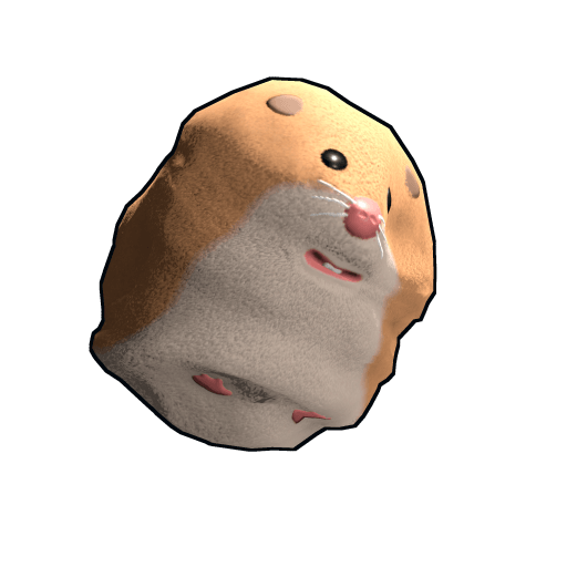hamster rock rust